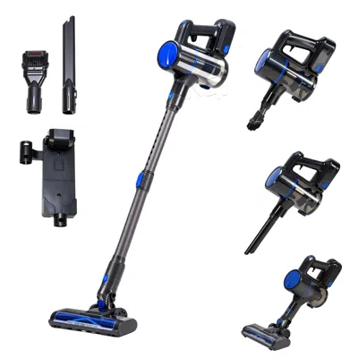 Estassay Cordless Vacuum Cleaner, Lightweight Stick Vacuum Household Anti-tangling And Led Light, Powerful Re