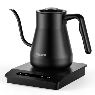 Estassay Electric Gooseneck Kettle Temperature Control Pour-over Tea Kettle For Coffee Brewing; Stainless Ste