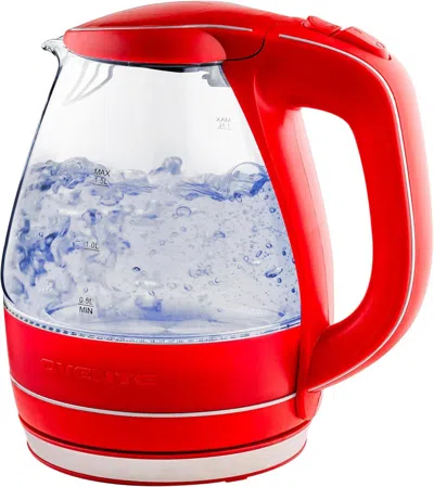 Estassay Electric Kettle, 1.5l Borosilicate Glass Countertop Water Heater And Boiler For Coffee Or Tea, Bpa-f