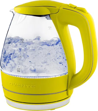 Estassay Electric Kettle Borosilicate Glass Countertop Water Heater And Boiler For Coffee Or Tea
