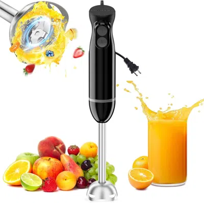 Estassay Hand Blender, Immersion Blender With 2 Mixing Speed, Electric Handheld Mixer Portable Stick Mixer Wi