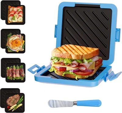 Estassay Microwave Toaster & Sandwich Maker(3 Min) Microwave Panini Press, Grilled Cheese & Toastie Maker Rv 