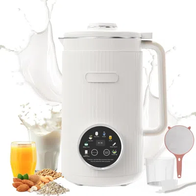 Estassay Nut Milk Maker Machine - 8 In 1 Soy Milk Maker Machine 35oz With Self-cleaning, 18h Delay Start & 4h
