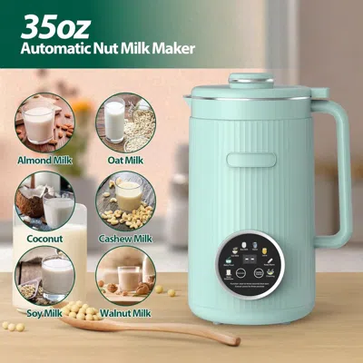 Estassay Nut Milk Maker Machine - 8 In 1 Soy Milk Maker Machine 35oz With Self-cleaning, 18h Delay Start & 4h