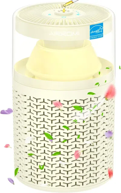 Estassay Pet Air Purifier For Home Bedroom Covers 658 Ft²,with Activated Carbon Filter,aromatherapy,nightligh