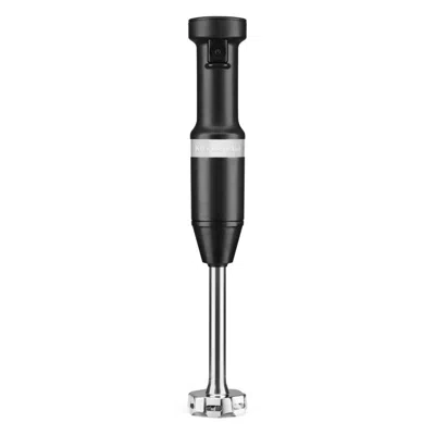 Estassay Variable Speed Corded Hand Blender, Black Matte