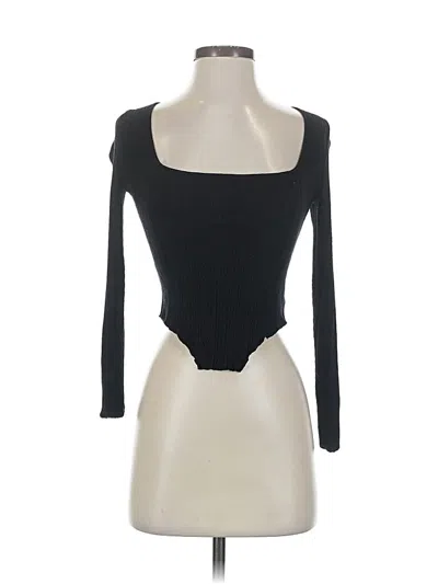 Pre-owned Esteban Cortazar Bodysuit In Black