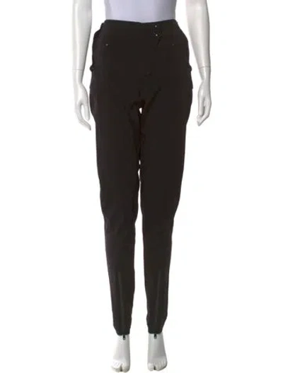 Pre-owned Esteban Cortazar Skinny Leg Pants In Black