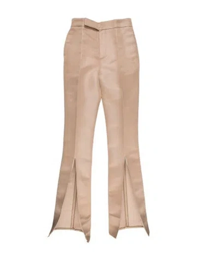 Pre-owned Esteban Cortazar Wide Leg Pants W/ Tags In Neutrals