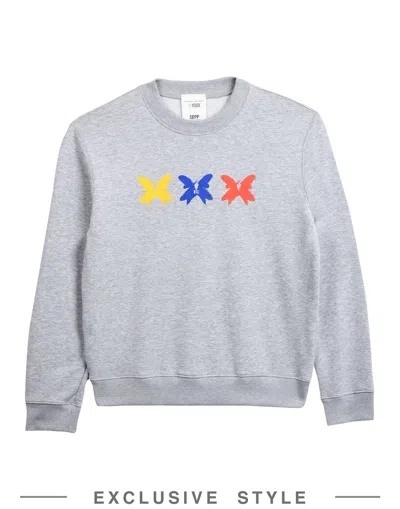 Esteban Cortazar X Yoox Sweatshirts In Grey