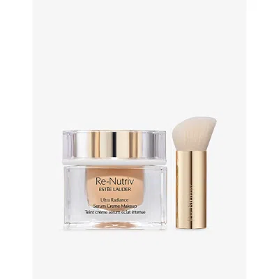 Estée Lauder 1n2 Ecru Re-nutriv Ultra Radiance Serum Creme Foundation 30ml In Sand