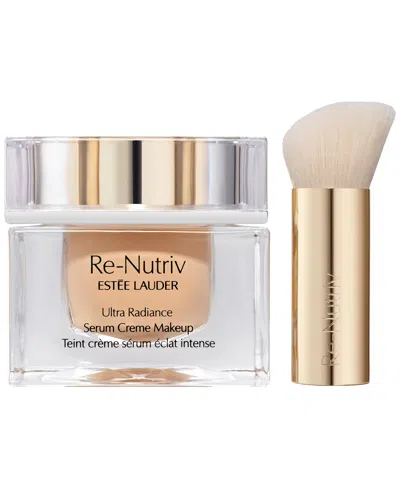 Estée Lauder 2-pc. Re-nutriv Ultra Radiance Serum Creme Makeup Foundation With Brush Set In Sand