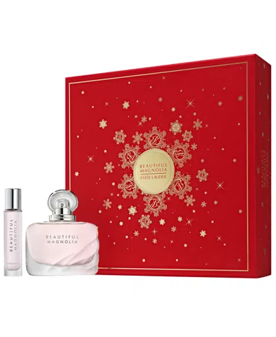 Estée Lauder 2-piece Beautiful Magnolia Eau De Parfum Spray Gift Set In Transparent