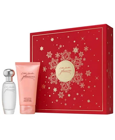 Estée Lauder 2-piece Pleasures Eau De Parfum Spray + Body Lotion Gift Set In No Color