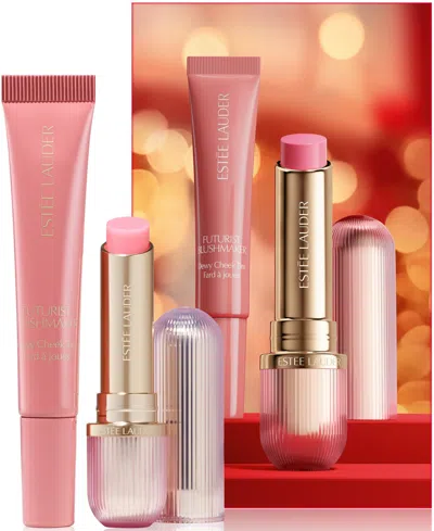 Estée Lauder 2-piece Rosy Reception Futurist Blush & Lip Balm Makeup Gift Set In Pink