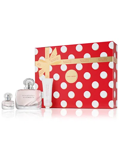 Estée Lauder 3-pc. Beautiful Magnolia Eau De Parfum Favorites Gift Set In Transparent