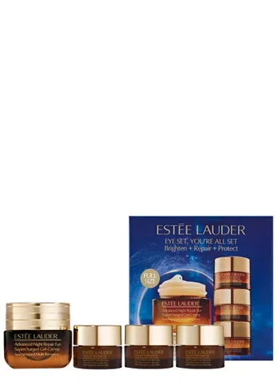 Estée Lauder Advanced Night Repair Eye Gel-creme 4-piece Gift Set In White