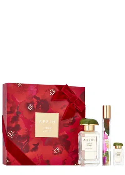 Estée Lauder Aerin Cedar Violet Eau De Parfum Gift Set, Gift Sets, Cedar Violet, Fragrance Gift Sets, Velvet In White