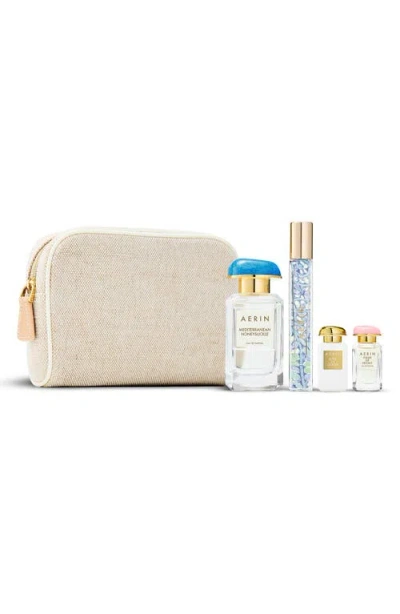Estée Lauder Aerin Meidterranean Honey Suckle Essentials Gift Set $209 Value In Transparent