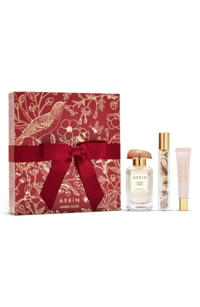 Estée Lauder Amber Musk Eau De Parfum Set $225 Value In Transparent