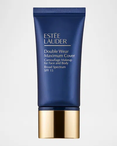 Estée Lauder Double Wear 24-hour Maximum Cover Camouflage Foundation For Face And Body Spf 15 In Blue