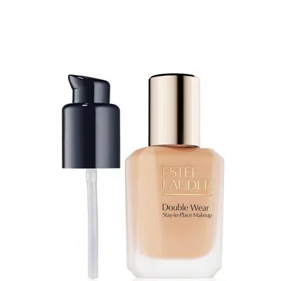 Estée Lauder Double Wear Longwear Matte Foundation Spf 10 & Pump Bundle (various Shades) - 1w1 Bone