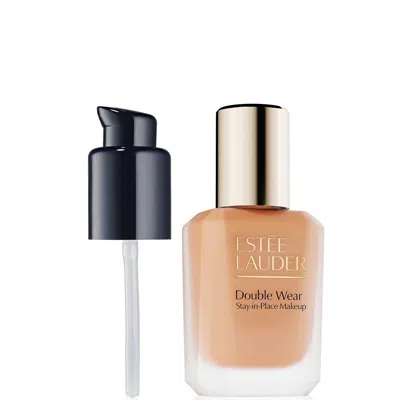Estée Lauder Double Wear Longwear Matte Foundation Spf 10 & Pump Bundle (various Shades) - 3w1 Tawny In Brown