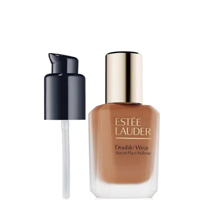 Estée Lauder Double Wear Longwear Matte Foundation Spf 10 & Pump Bundle (various Shades) - 5n2 Amber In Brown