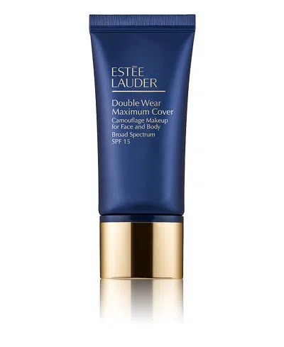 Estée Lauder Double Wear Maximum Cover Camouflage Foundation For Face And Body Spf 15 In Transparent