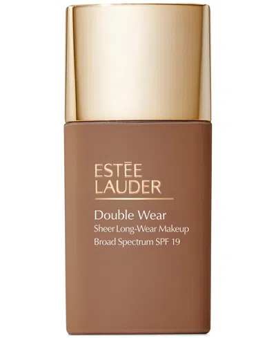Estée Lauder Double Wear Sheer Long-wear Foundation Spf19, 1 Oz. In Brown