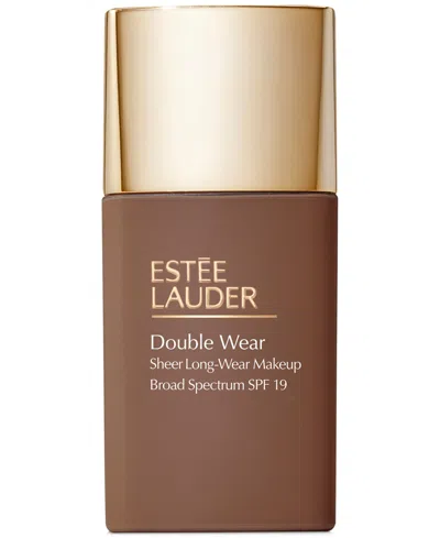 Estée Lauder Double Wear Sheer Long-wear Foundation Spf19, 1 Oz. In Transparent