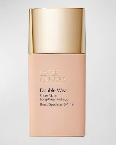 Estée Lauder Double Wear Sheer Matte Longwear Makeup - Spf 19 In White