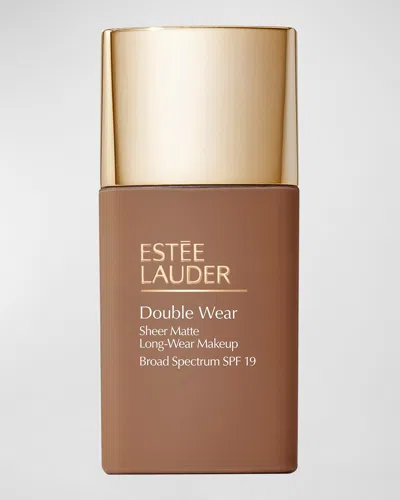 Estée Lauder Double Wear Sheer Matte Longwear Makeup - Spf 19 In 7w1 Deep Spi