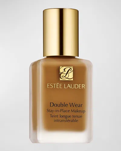 Estée Lauder Double Wear Stay-in-place Foundation In N Amber Honey (deep With Neutral Subtle 