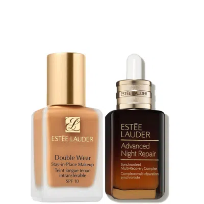 Estée Lauder Double Wear Stay-in-place Makeup & Advanced Night Repair Serum Bundle (various Shades) - 2w1.5 Natur In Multi