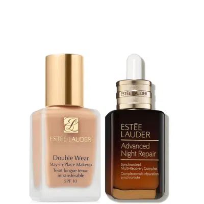 Estée Lauder Double Wear Stay-in-place Makeup & Advanced Night Repair Serum Bundle (various Shades) - 2w2 Rattan In Multi