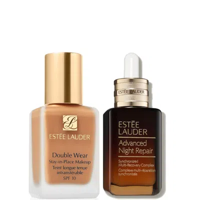 Estée Lauder Double Wear Stay-in-place Makeup & Advanced Night Repair Serum Bundle (various Shades) - 3w1.5 Fawn In Transparent
