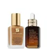 Estée Lauder Double Wear Stay-in-place Makeup & Advanced Night Repair Serum Bundle (various Shades) - 4w3 Henna In Multi