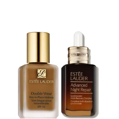 Estée Lauder Double Wear Stay-in-place Makeup & Advanced Night Repair Serum Bundle (various Shades) - 6n2 Truffle In Transparent