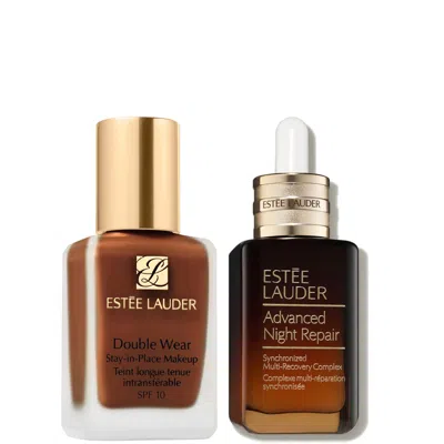 Estée Lauder Double Wear Stay-in-place Makeup & Advanced Night Repair Serum Bundle (various Shades) - 6w2 Nutmeg