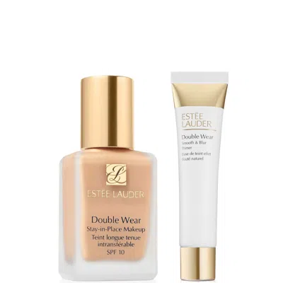 Estée Lauder Double Wear Stay-in-place Makeup & Double Wear Smooth And Blur Primer Bundle (various Shades) - 1w0  In Brown