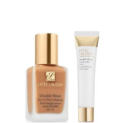 Estée Lauder Double Wear Stay-in-place Makeup & Double Wear Smooth And Blur Primer Bundle (various Shades) - 1w2  In Sand
