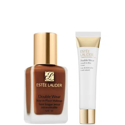 Estée Lauder Double Wear Stay-in-place Makeup & Double Wear Smooth And Blur Primer Bundle (various Shades) - 2c1  In Sand