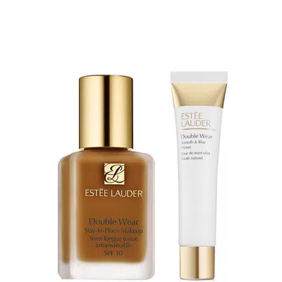 Estée Lauder Double Wear Stay-in-place Makeup & Double Wear Smooth And Blur Primer Bundle (various Shades) - 5c1  In Brown