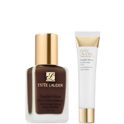 Estée Lauder Double Wear Stay-in-place Makeup & Double Wear Smooth And Blur Primer Bundle (various Shades) - 9n1  In Black