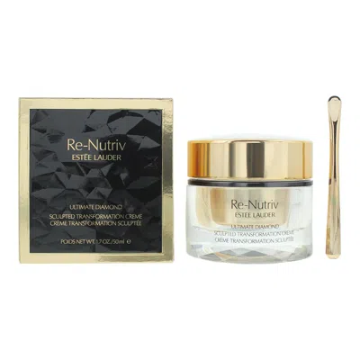 Estée Lauder Este Lauder Re-nutriv Ultimate Diamond Sculpted Transformation Cream 50ml In Red