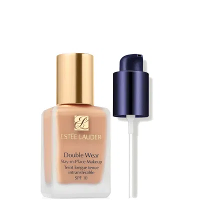 Estée Lauder Estee Luader Double Wear Stay-in-place Makeup With Makeup Pump Bundle (various Shades) - 1c1 Cool Bo In Brown