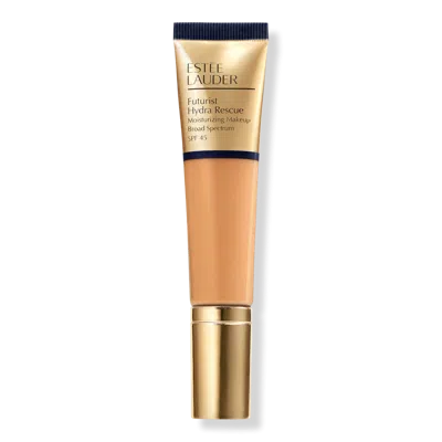 Estée Lauder Futurist Hydra Rescue Moisturizing Foundation Spf 45 - 4w1 Honey Bronze In Brown