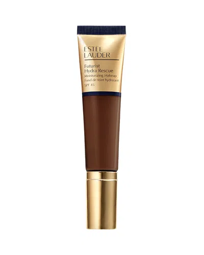 Estée Lauder Futurist Hydra Rescue Moisturizing Foundation Spf 45 In N Rich Espresso (deepest With Cool Brown