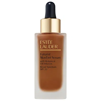 Estée Lauder Futurist Skin Tint Serum Foundation Spf 20 With Glycerin 5n2 Amber Honey 1 oz In White